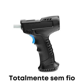 Calibrador de Pneus Digital + 3 Bicos Diferentes - AirPistol - Inova Mix Store Calibrador de Pneus Digital + 3 Bicos Diferentes - AirPistol