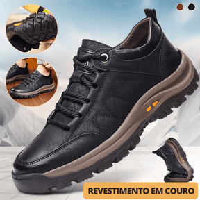 Sapato Masculino Antiderrapante em Couro - Inova Mix Store Sapato Masculino Antiderrapante em Couro