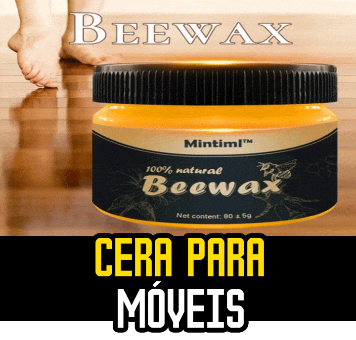 Cera de Abelha Restaura Móveis - BeeWax - Inova Mix Store Cera de Abelha Restaura Móveis - BeeWax