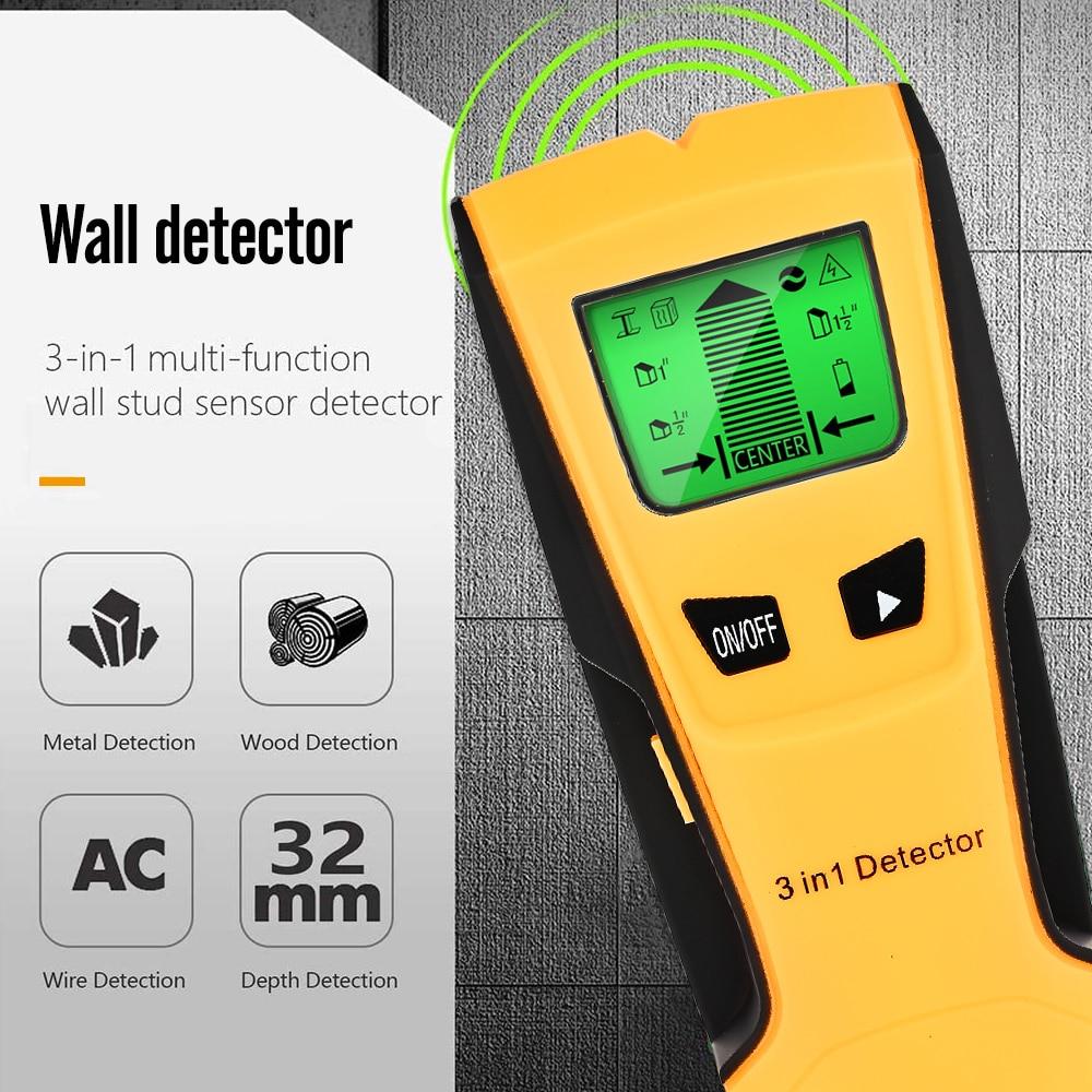 Detector de Barreiras - Scanner de Parede 3 em 1 - Inova Mix Store Detector de Barreiras - Scanner de Parede 3 em 1